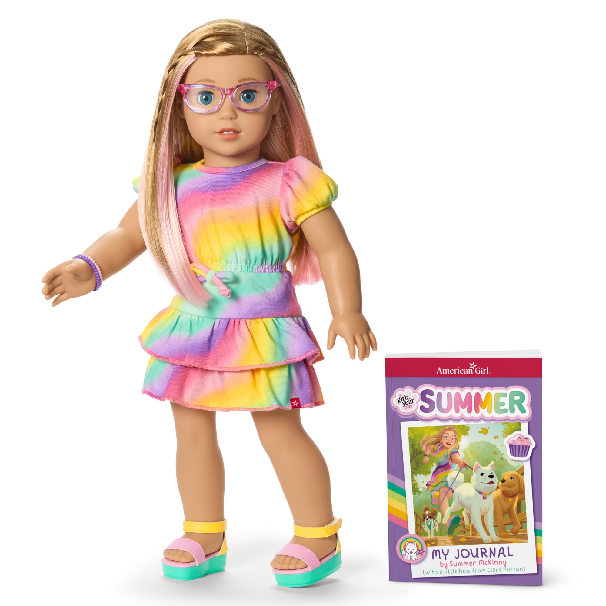 Summer McKinny Girl of The Year 2025 18-inch Doll and Journal
