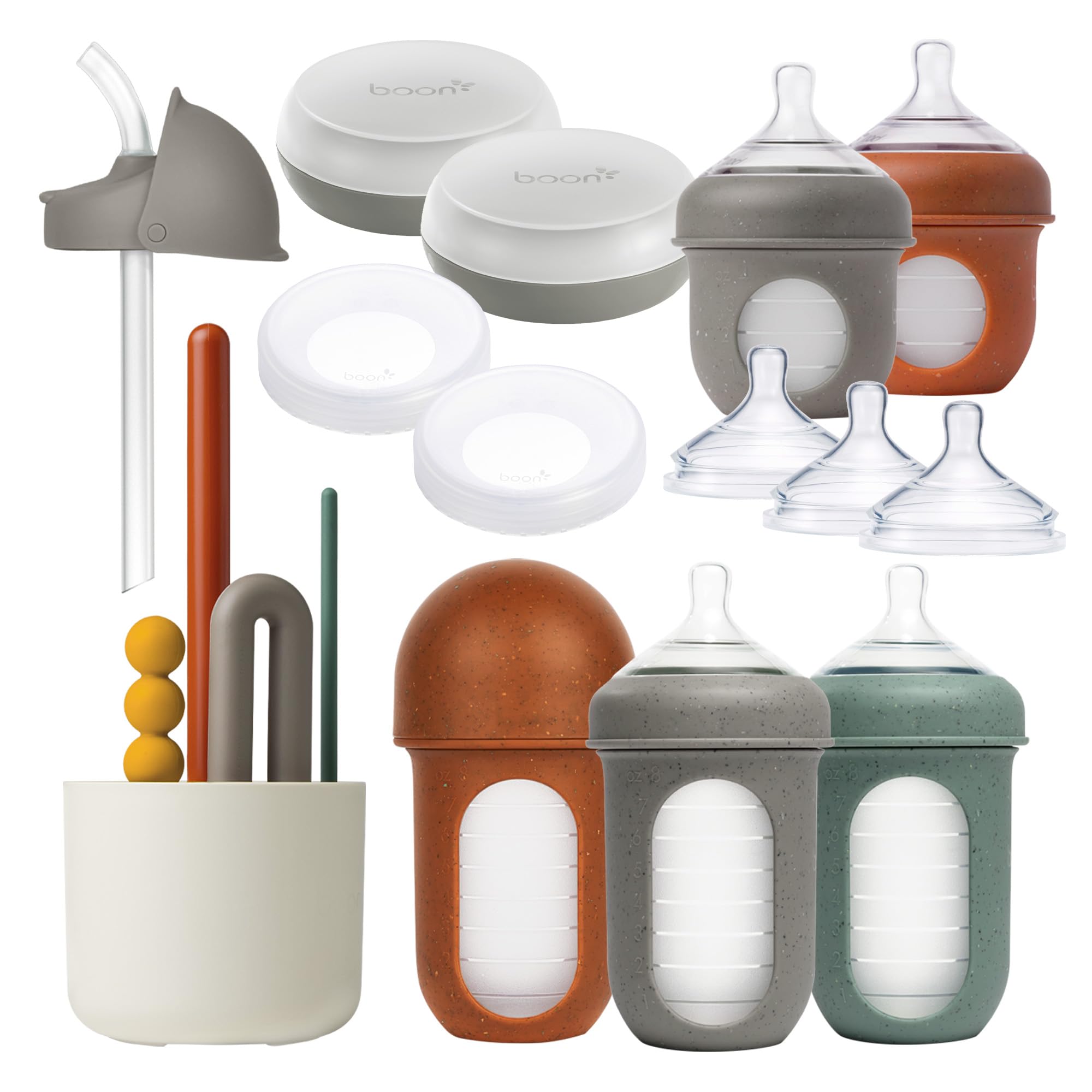 Nursh Baby Bottle Gift Set - Baby Feeding Essentials for New