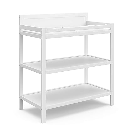 Alpine Changing Table (Gray) – GREENGUARD Gold Certified Nursery