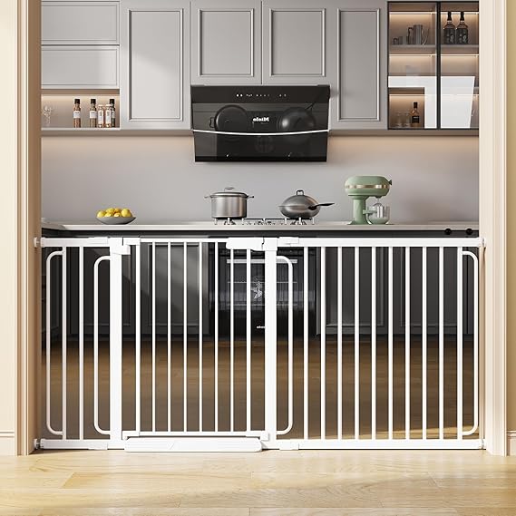 Door 53.4-61.3 Inch Pressure Mounted, Auto Close Child Baby
