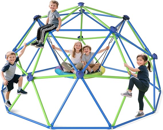 Climbing Dome, Upgraded 6FT Geometric Dome Climber