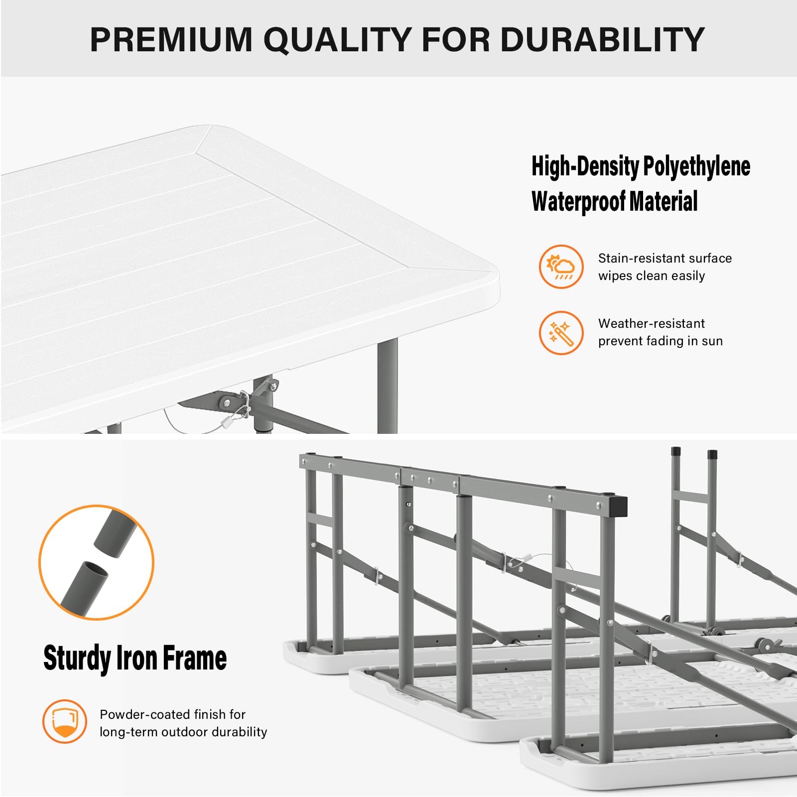 Folding Picnic Table and Bench Set