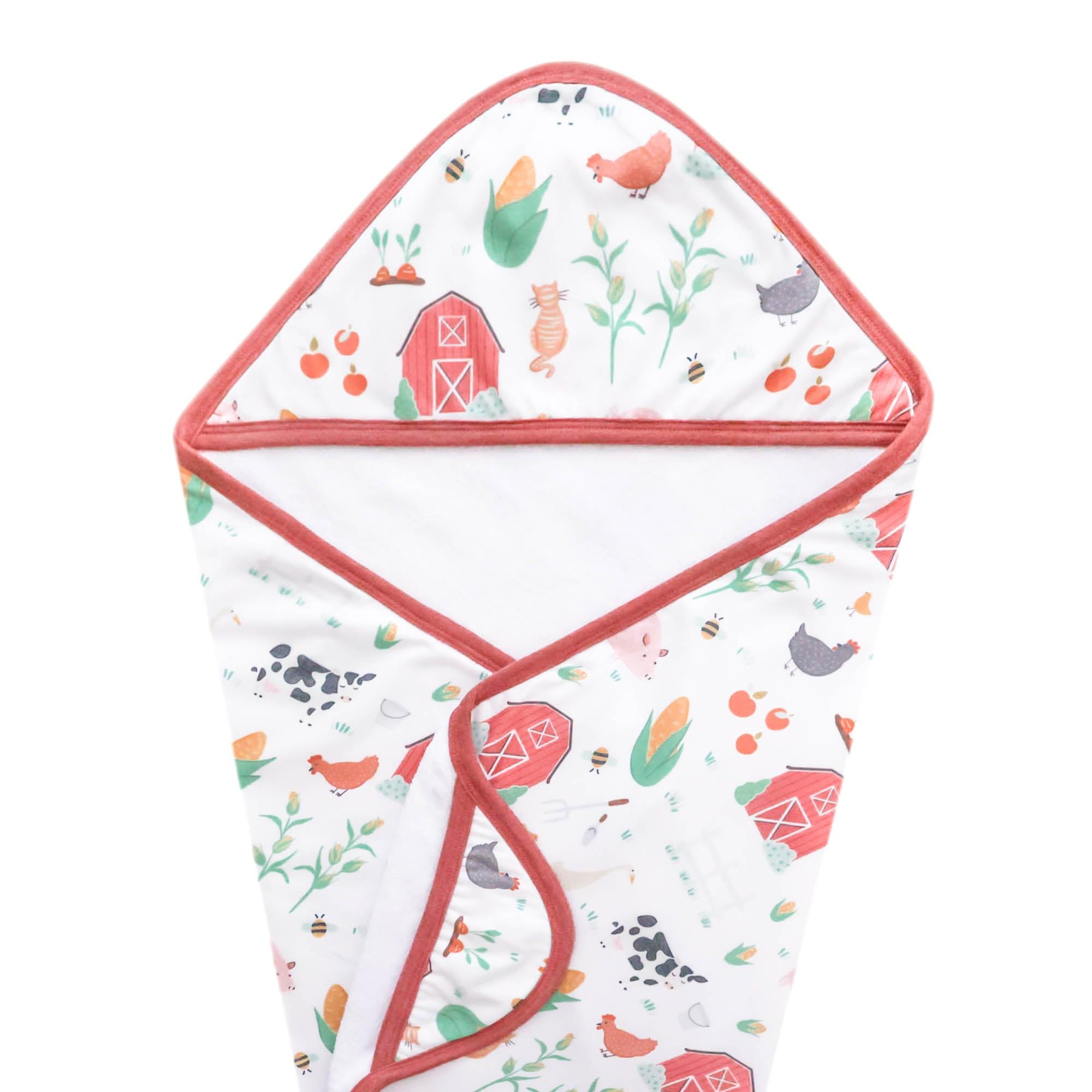 Pearl Hooded Bath Towels Premium Knit/Terry Cloth Baby Towels
