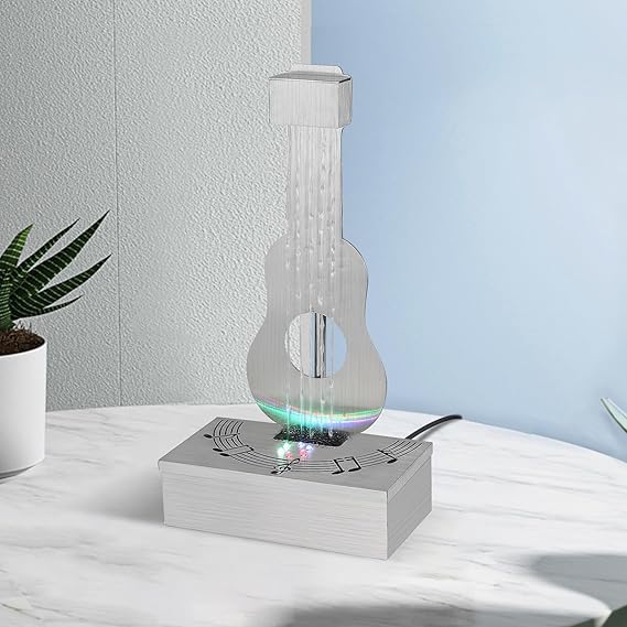 Indoor Tabletop Fountain 3-Tier Waterfall, Zen Meditation Fountains