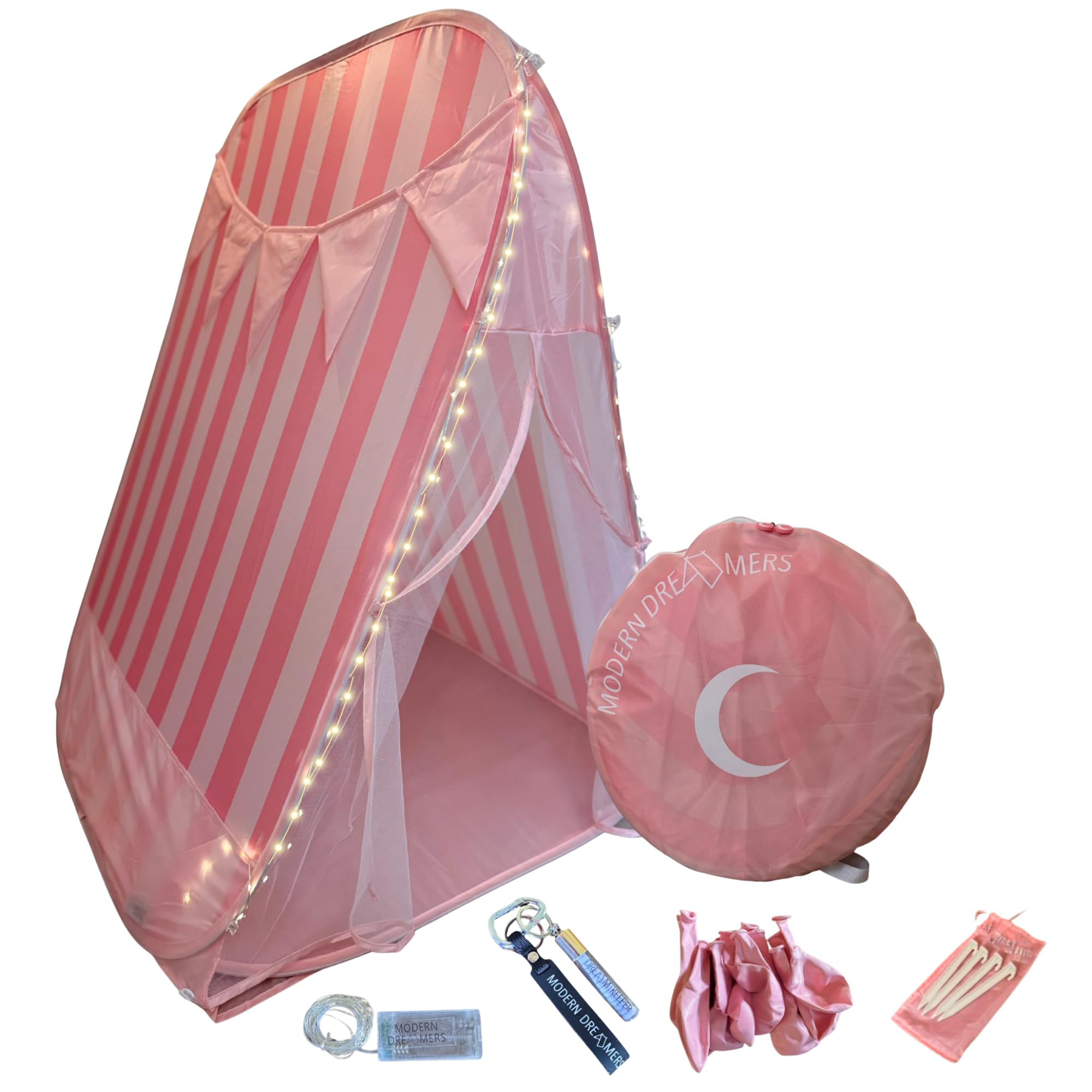 Sleepover Teepee Tent Kit for Kids – Indoor & Outdoor Use – Instant Setup