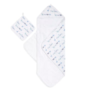 Muslin Backed Hooded Towel Set, Rising Star