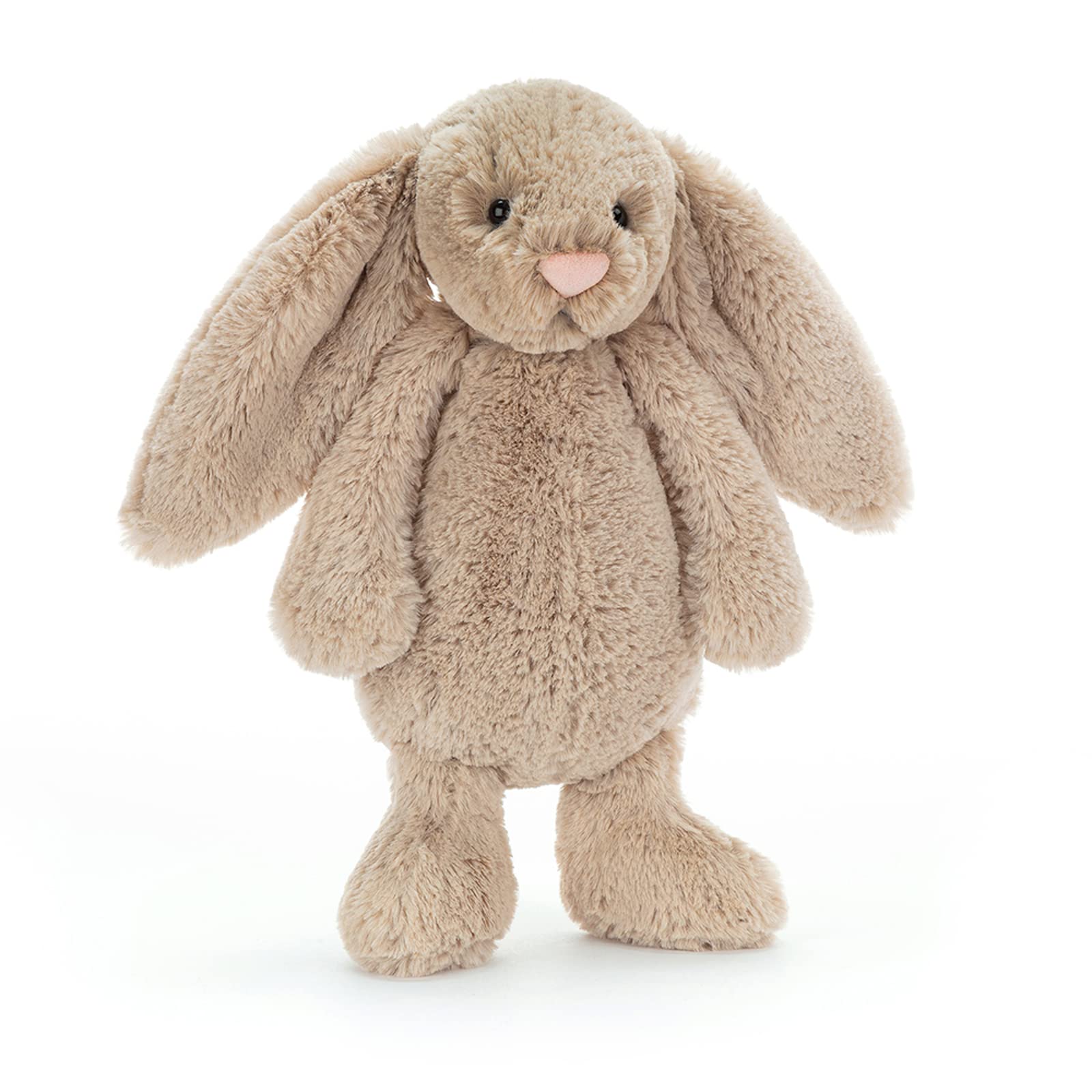 Bashful Beige Bunny Stuffed Animal, Medium 12 inches - Rabbit and Bunny Plush Toy