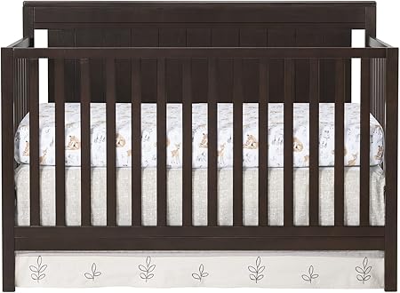 Lazio 4-in-1 Convertible Crib, Dove Gray, GreenGuard