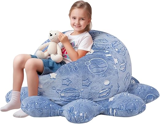 Bean Bag Chairs for Kids 8-12, Large Kid Beanbag Chair with Filler