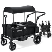 Stroller Wagon for 2 Kids, Foldable Wagon Stroller, Premium All Terrain Wagon for Kids