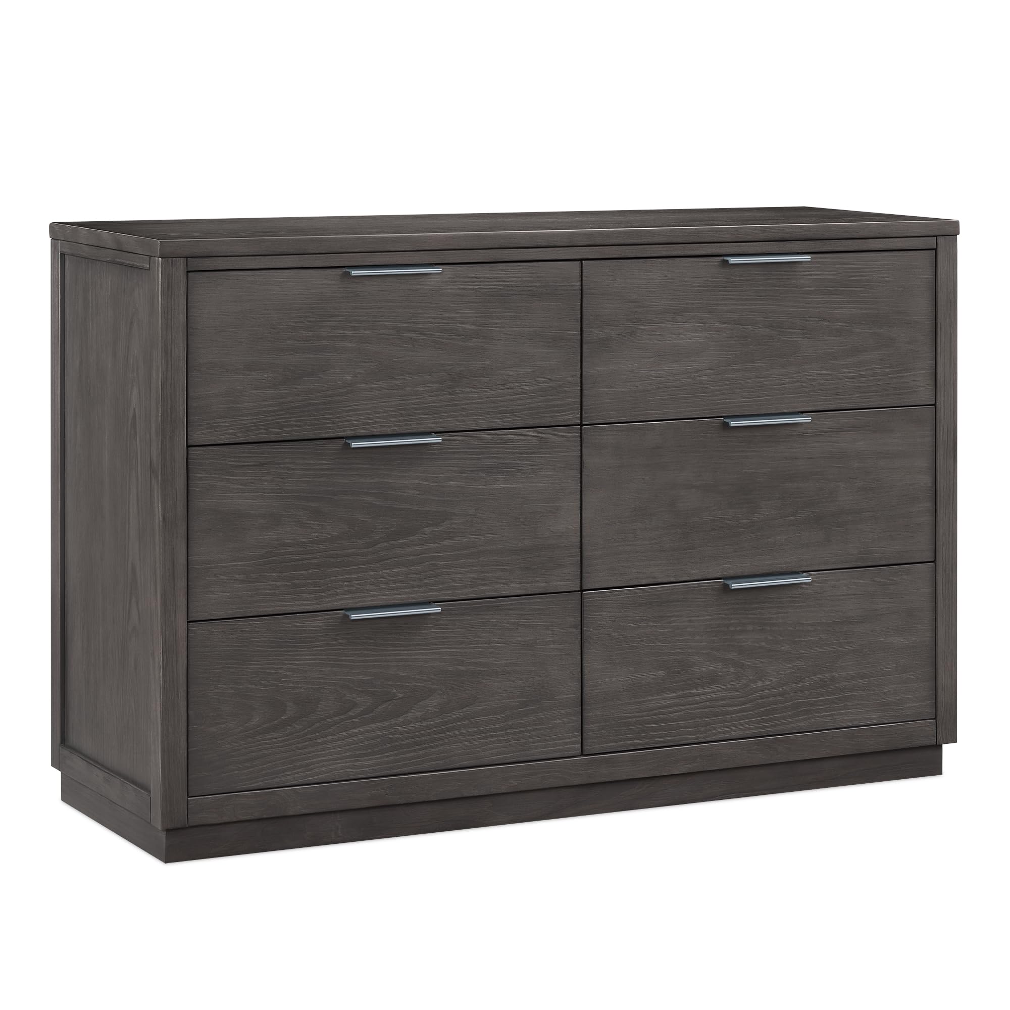 Forever 6 Drawer Dresser, Fully Assembled - Naturals Collection, Rustic Grey