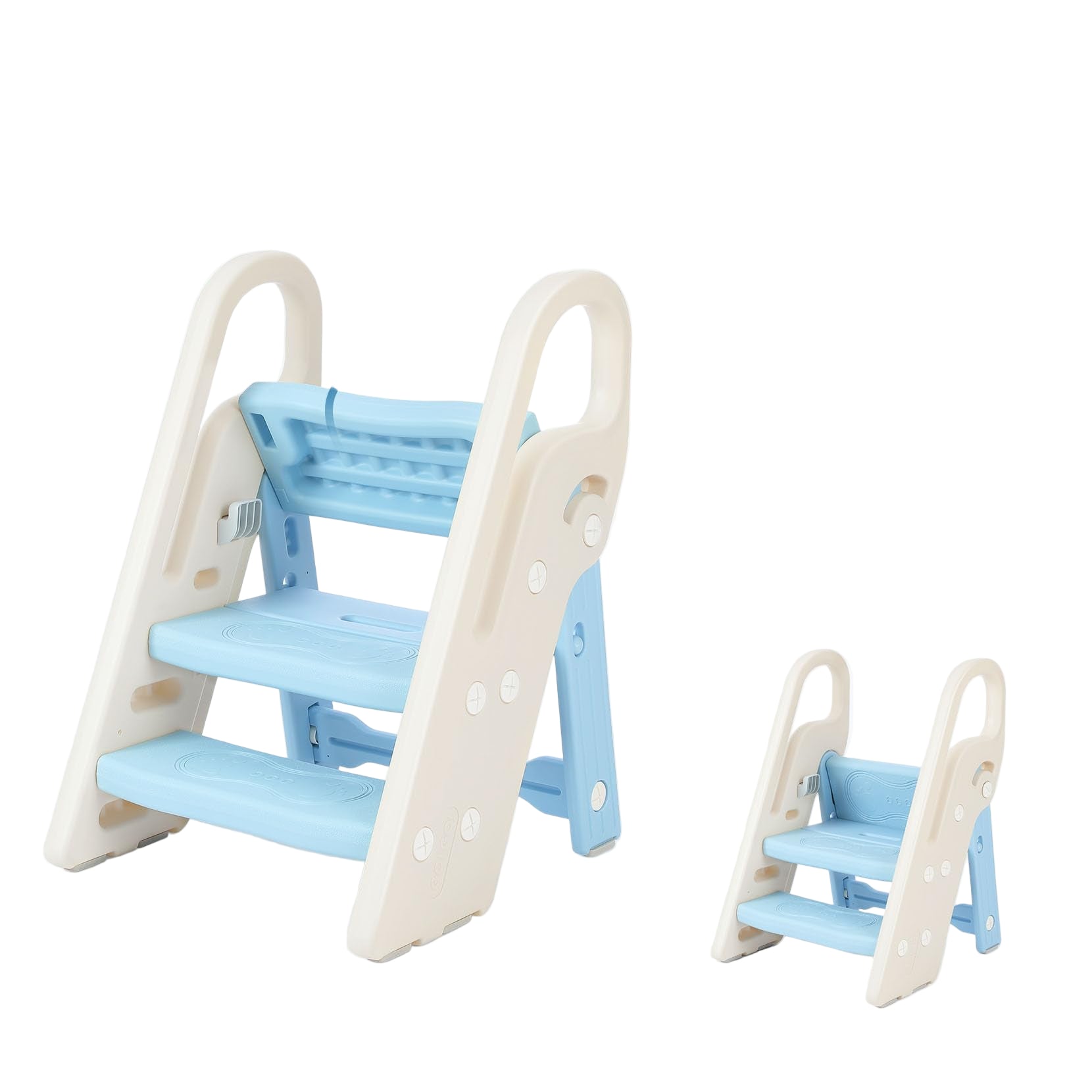 Foldable Toddler Step Stool for Bathroom Sink, Adjustable
