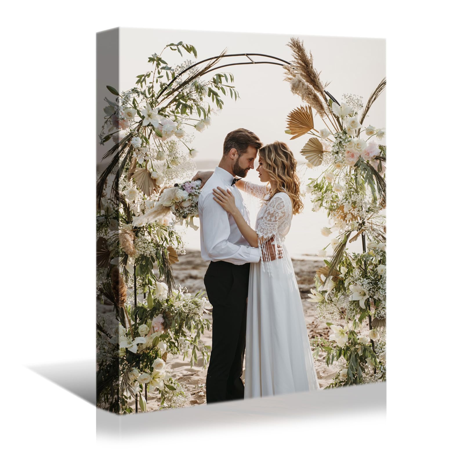 Custom Canvas Prints with Your Photos, 16x24 inch Personalized Canvas Pictures