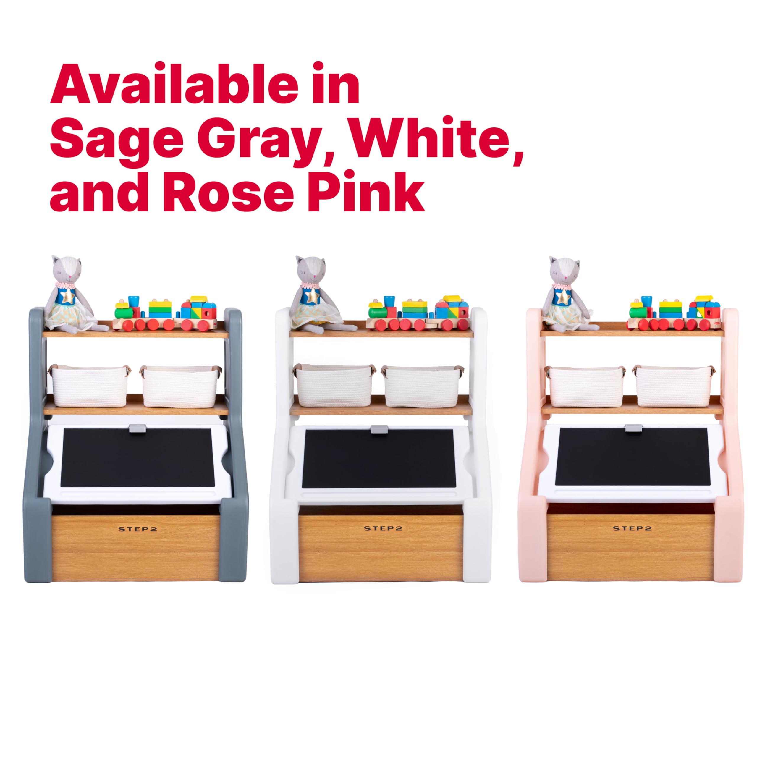Harmony Toy Storage Box with Chalkboard
