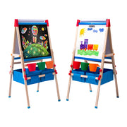Kids Art Easel Double-Sided Magnetic Board