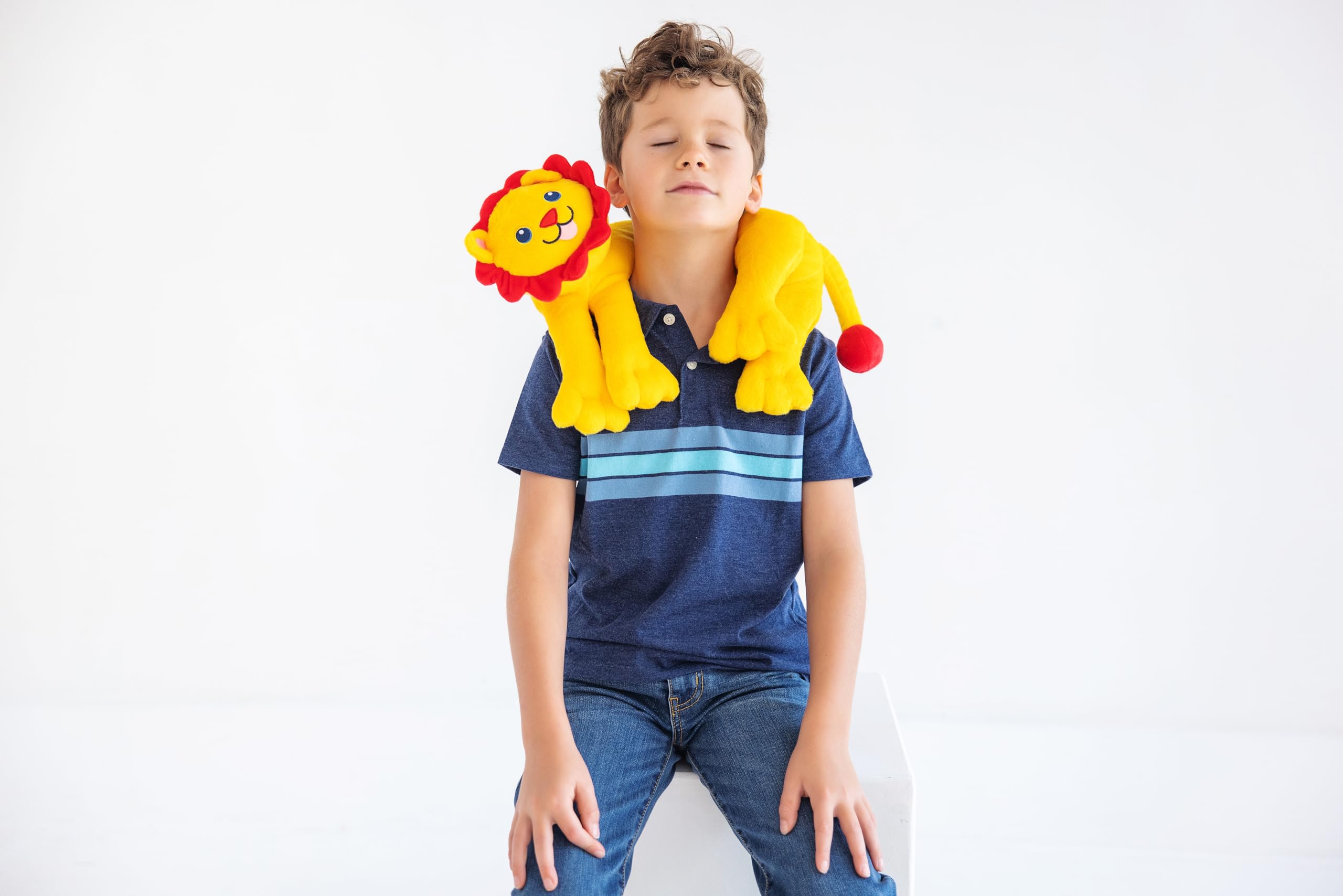 Stuffed Animals – Mindfulness Plush Toy for Kids, Teaches Deep Breathing, Self-Regulation