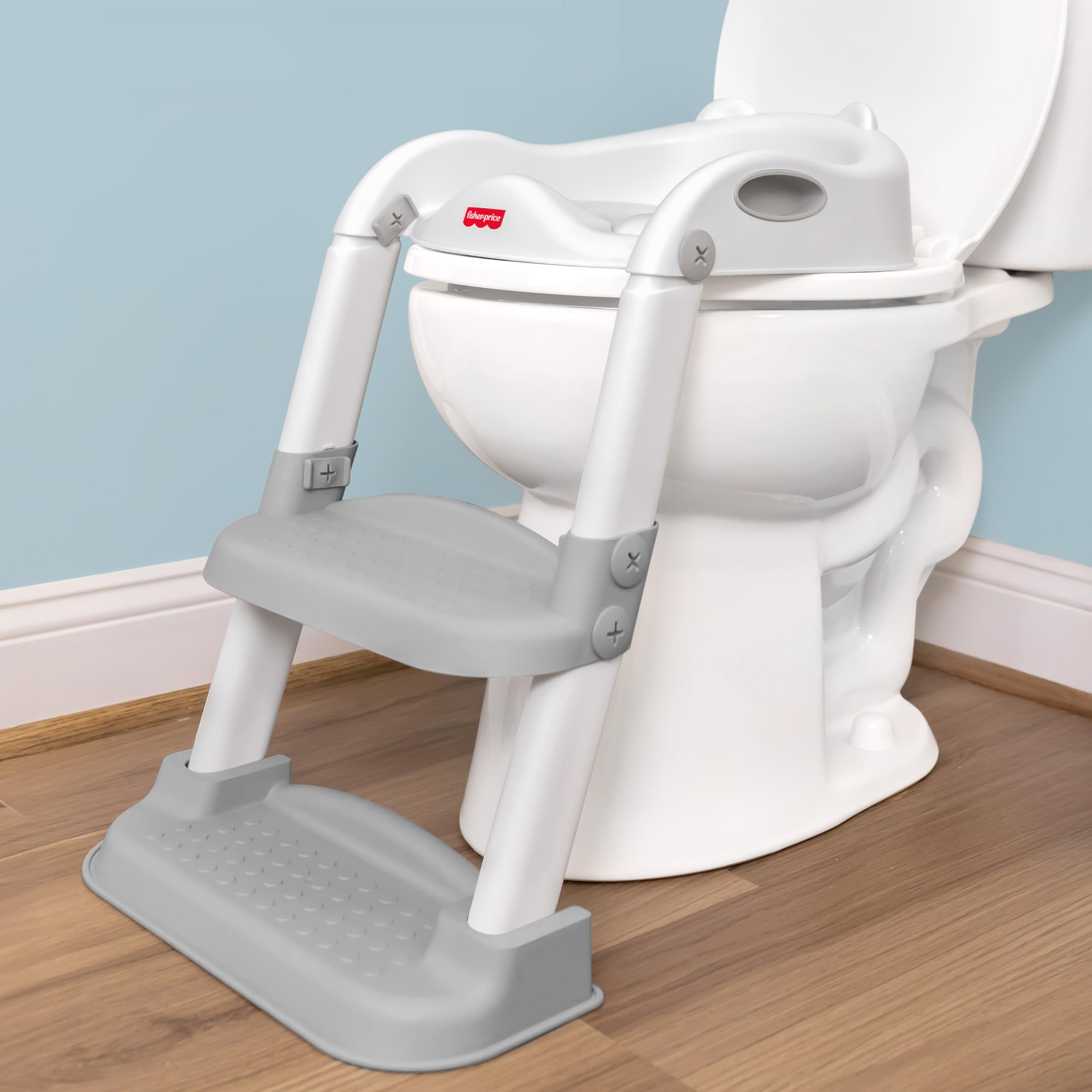 Potty Training Seat with Step Stool Ladder, 2-in-1 Potty Training Toilet