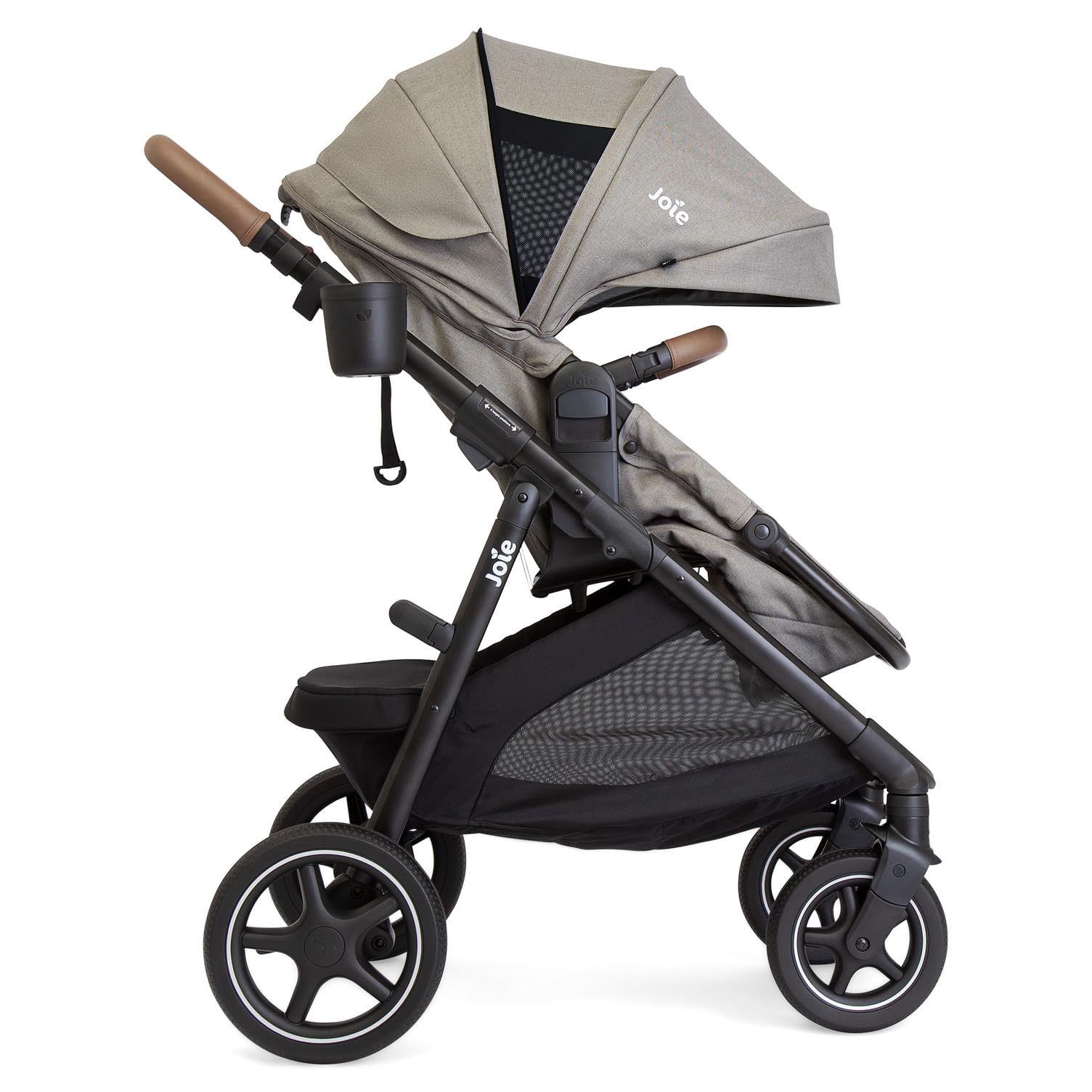 4-in-1 One-Hand Pramette Stroller - Convertible Pramette & Stroller