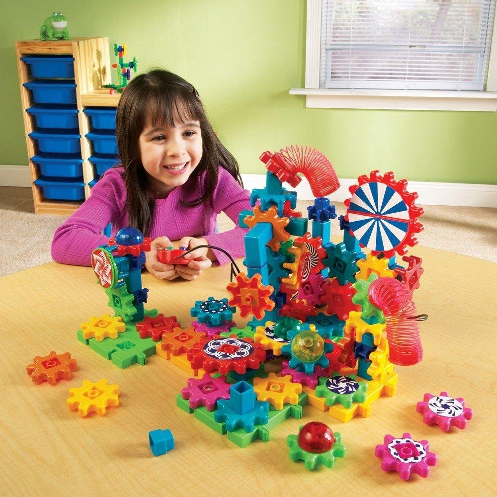 Learning Resources Gears! Gears! Gears! Lights & Action Building Set