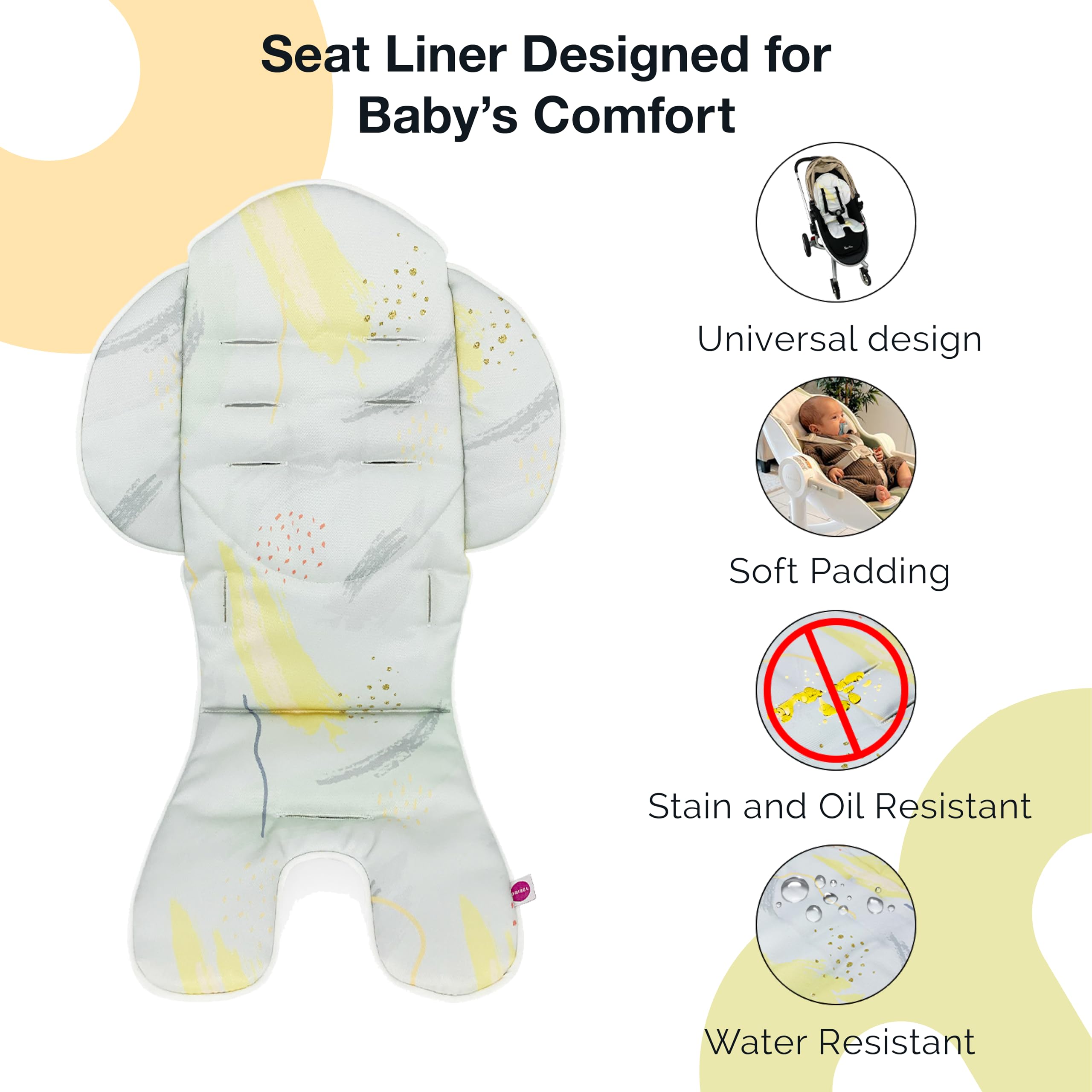 2-in-1 Convertible High Chair with Lounger for Newborn to Toddler