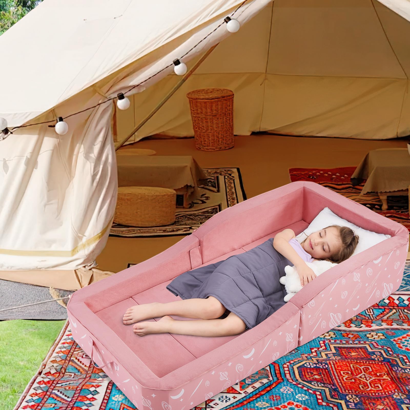 Foldable Portable Toddler Travel Bed