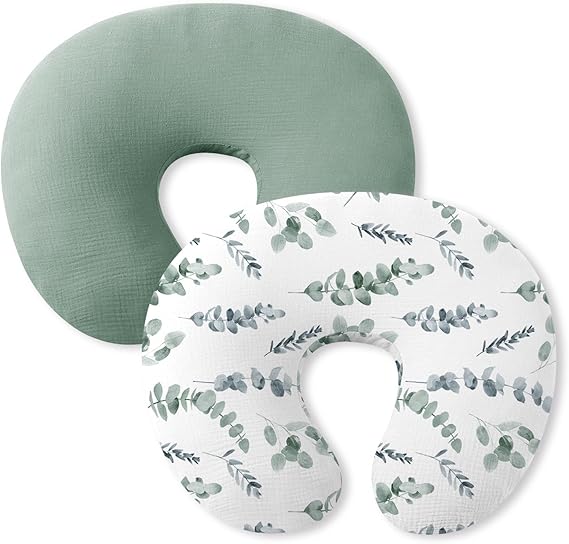 Nursing Pillow Covers 2 Pack for Baby