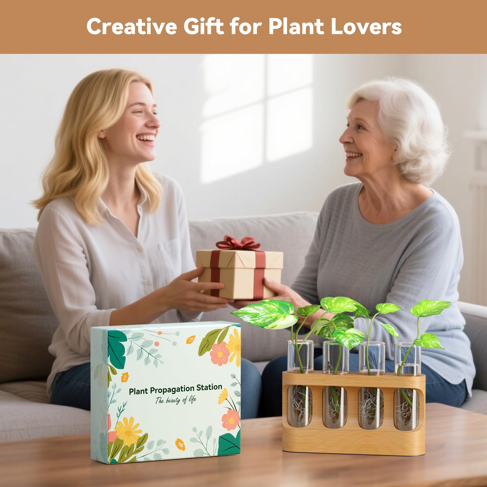 Plant Propagation Station with LED Lights