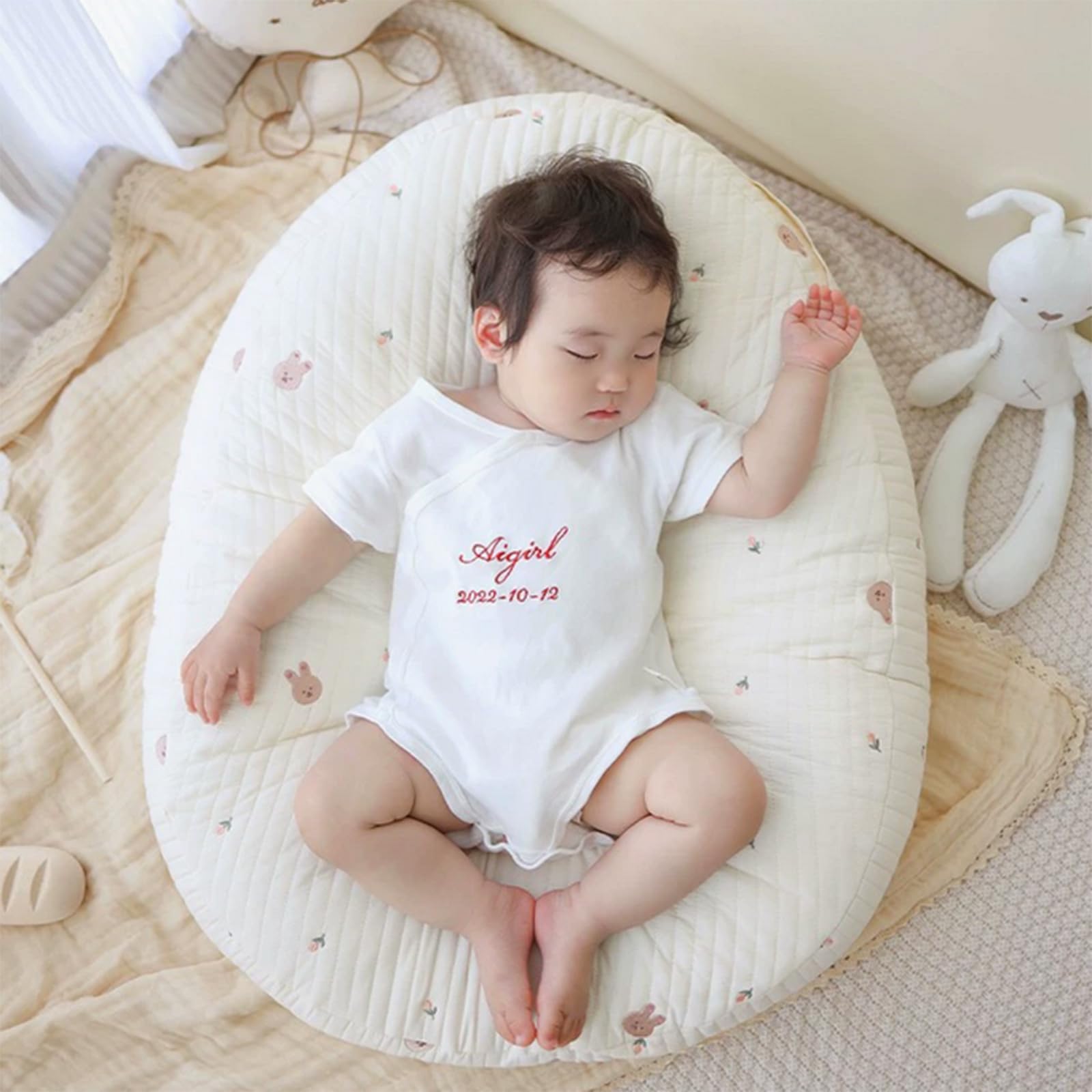 Baby Feeding Pillow with Removable Washable Cover