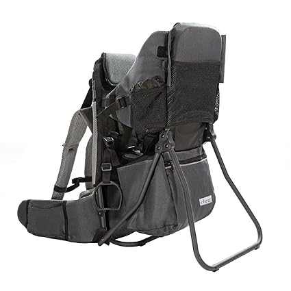 Cross Country Baby Backpack Carrier, Red, Toddler Hiking Backpack