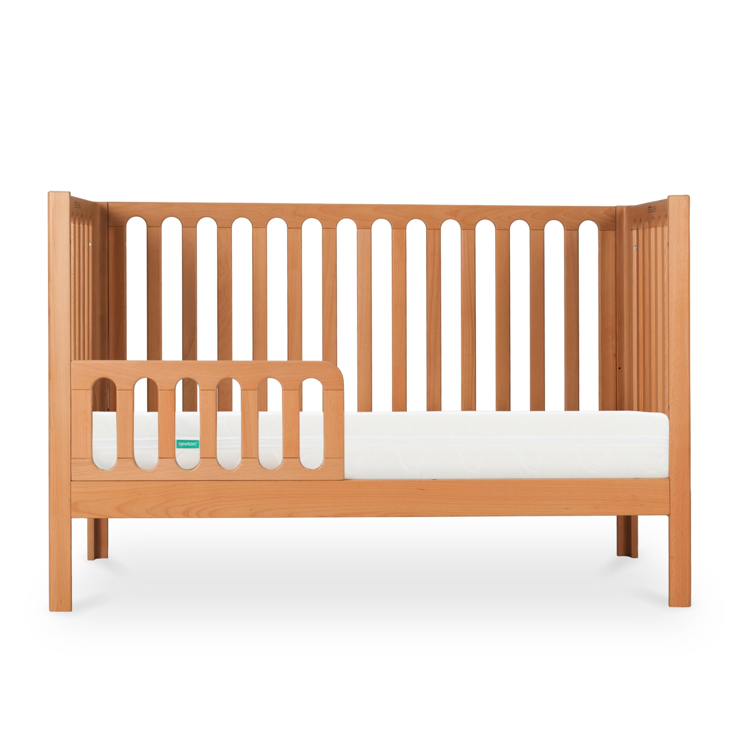 Galileo Standard Crib, Solid Beech Wood in Chestnut Color