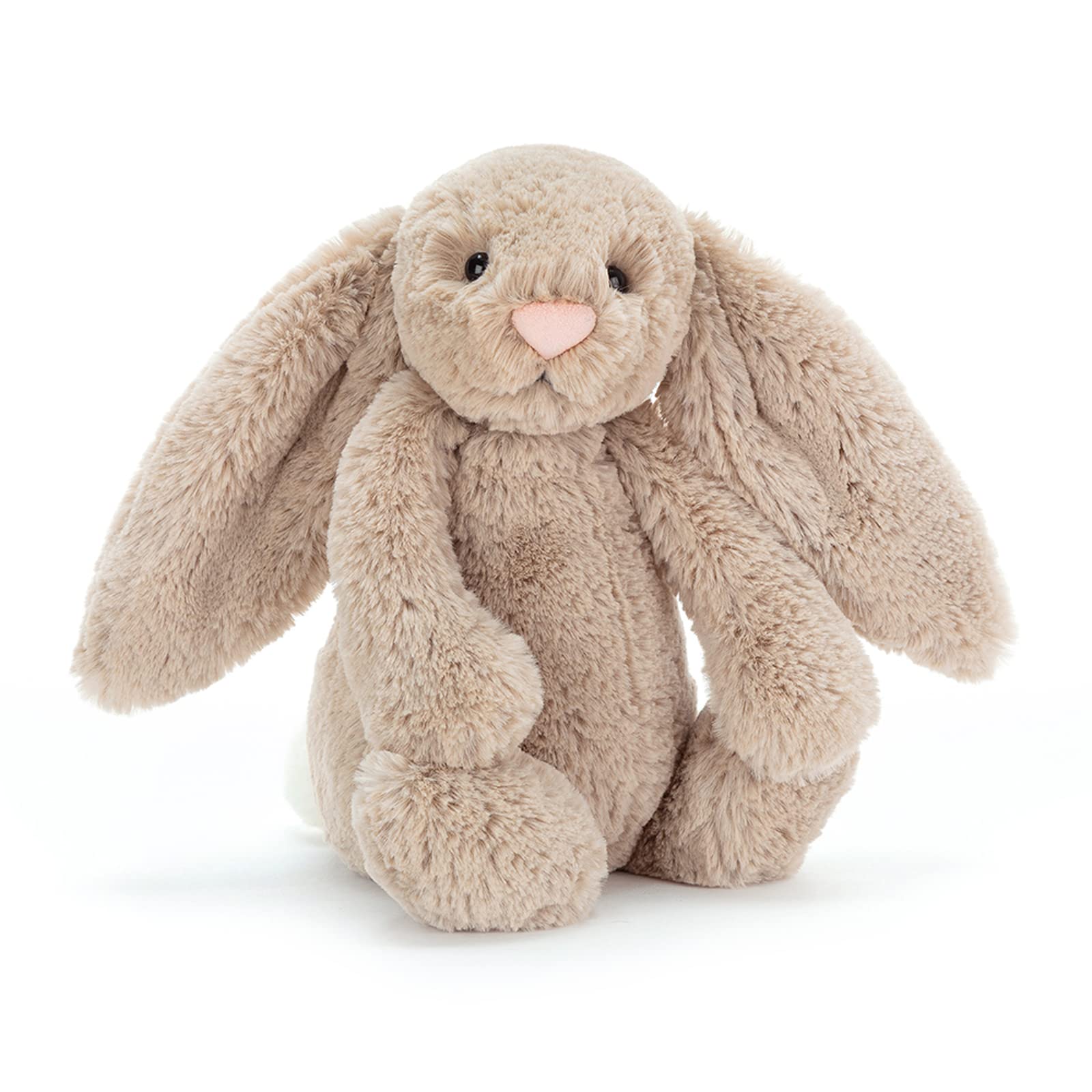 Bashful Beige Bunny Stuffed Animal, Medium 12 inches - Rabbit and Bunny Plush Toy