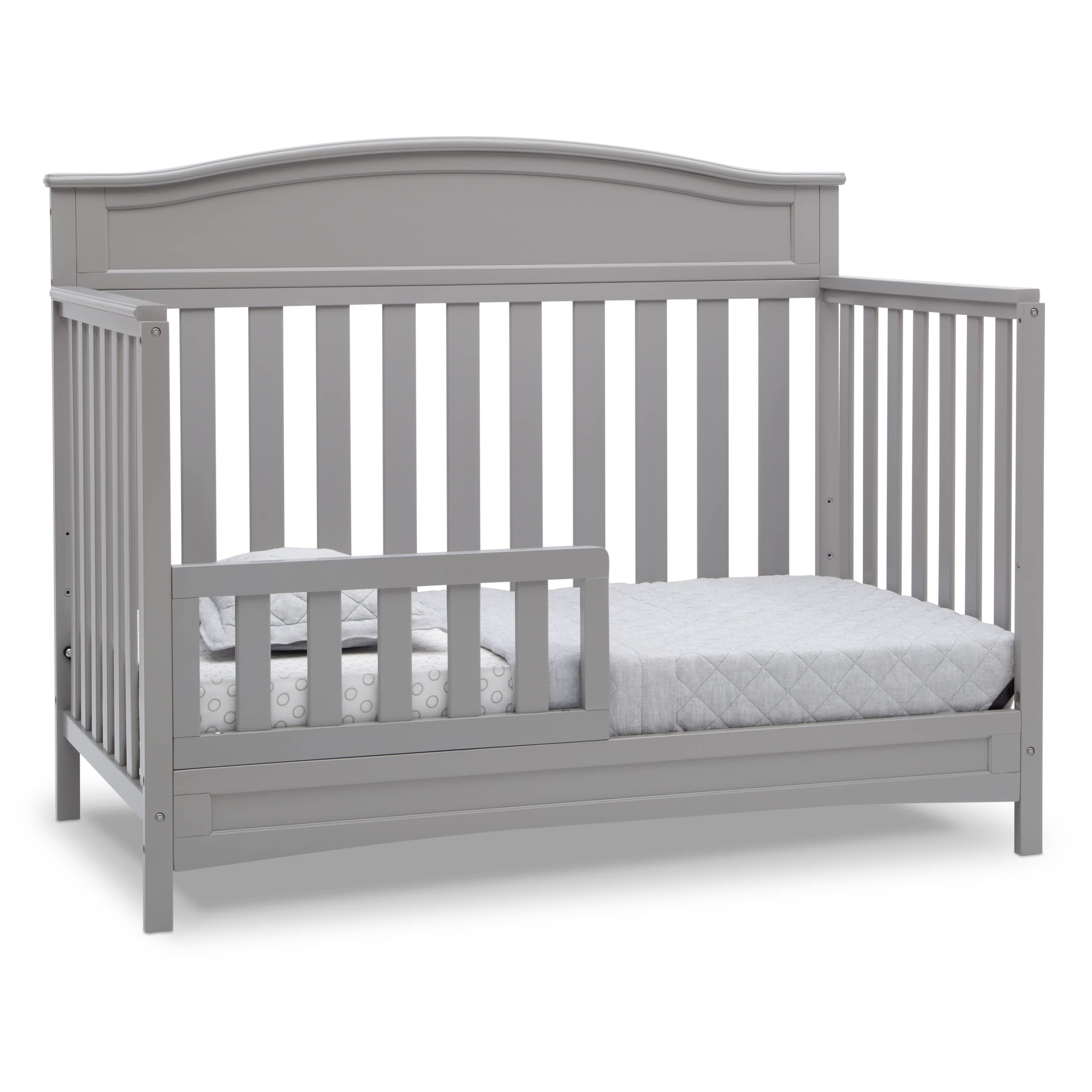 Emery 4-in-1 Convertible Baby Crib, Pack of 1, Grey