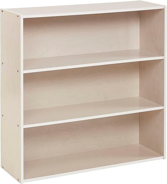 Streamline 3-Shelf Storage Cabinet, 36in, Kid's Bookshelf, Natural