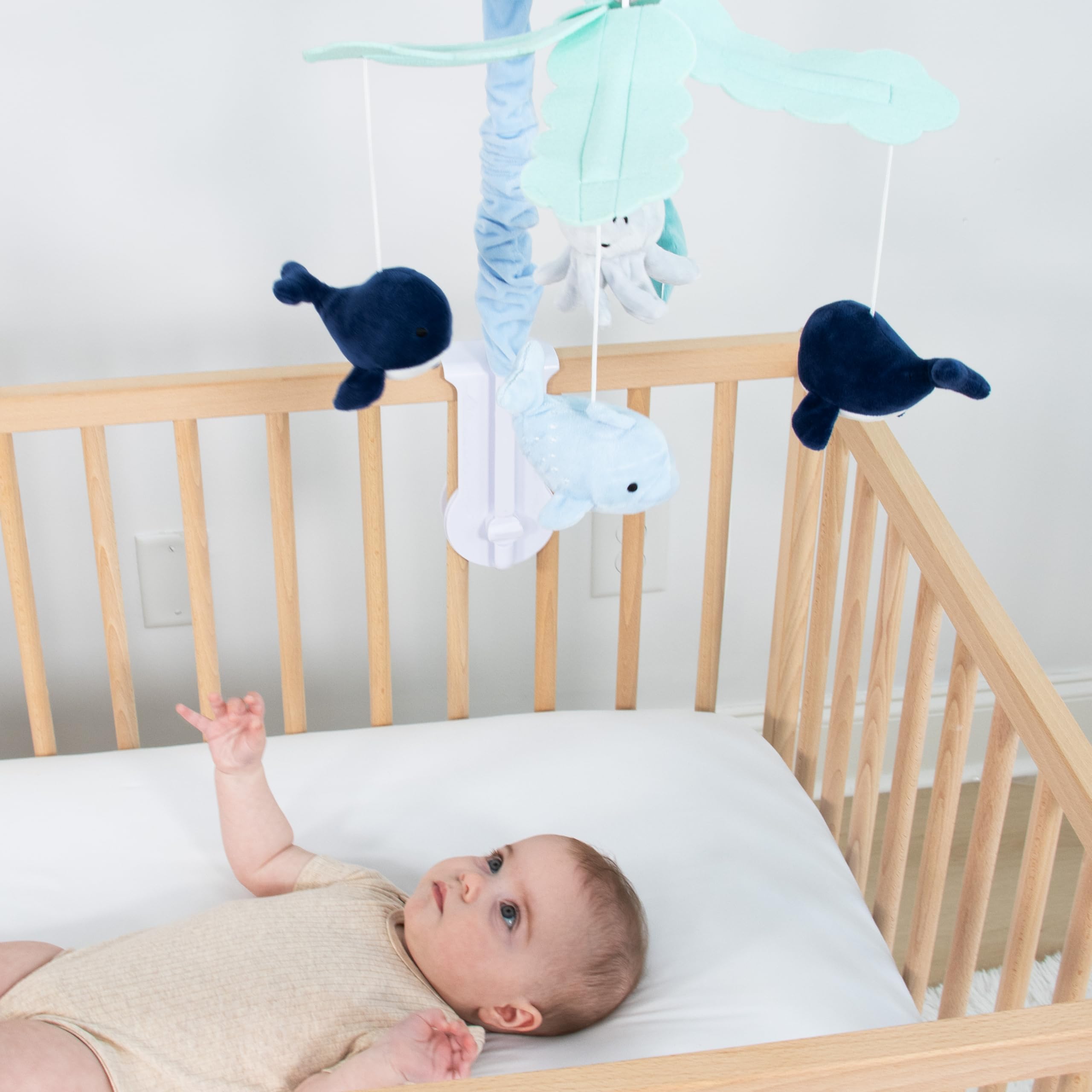 Musical Crib Mobile with Ocean Animals