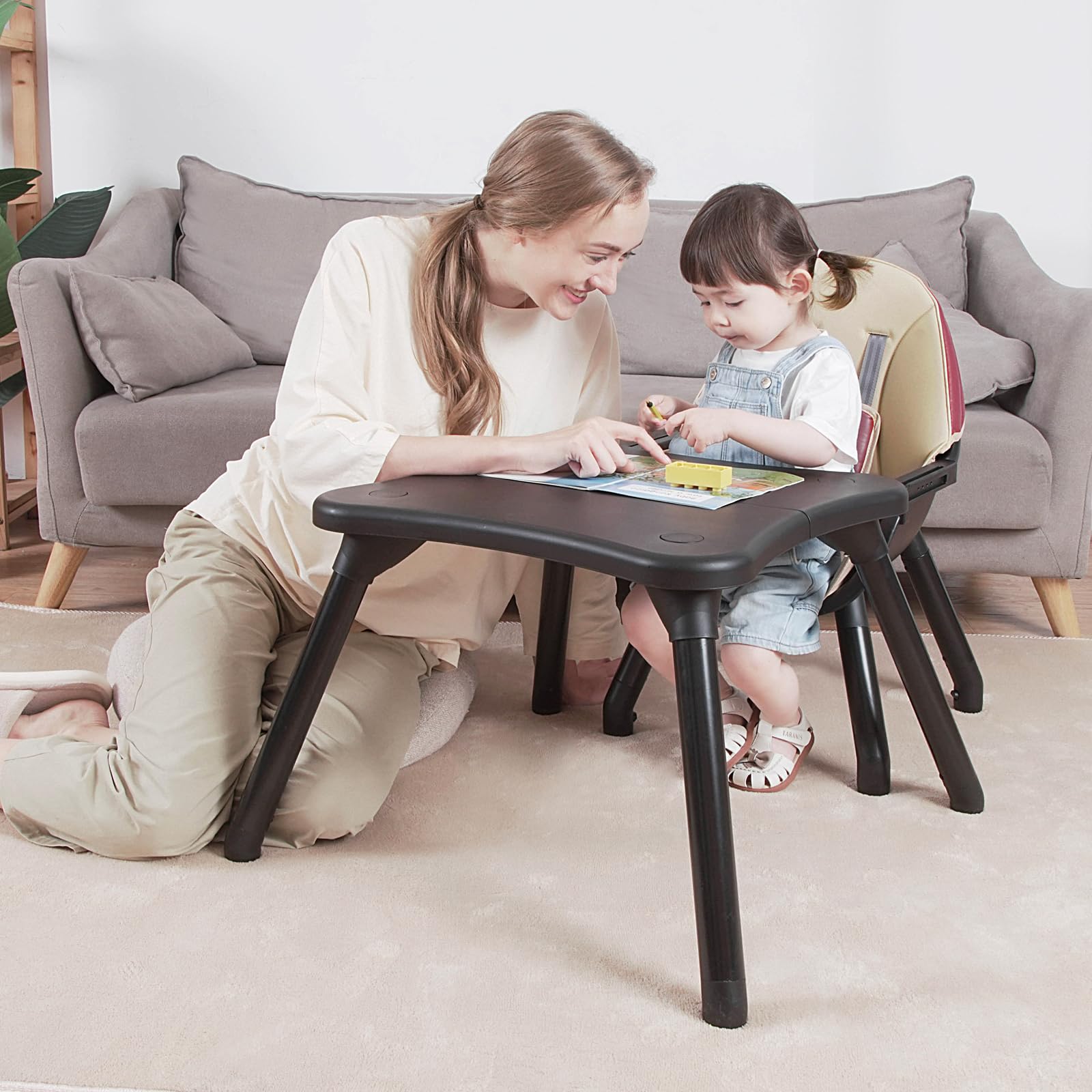 1 Baby High Chair,Convertible High Chairs for Babies