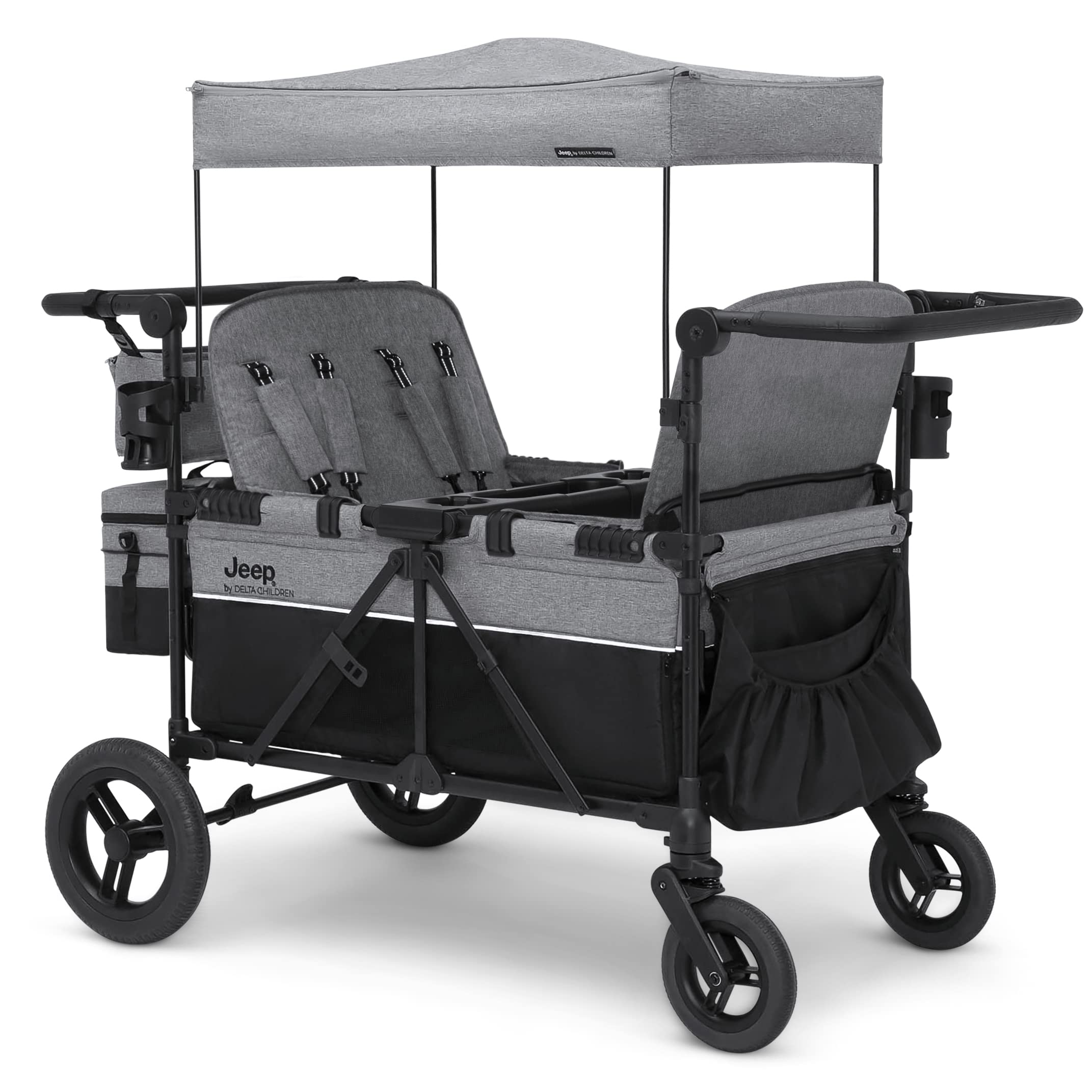 Wrangler Deluxe 4 Seater Stroller Wagon by Delta Children