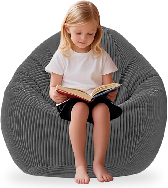 Bean Bag Chairs for Kids/Teen with Memory Foam Filling Bean