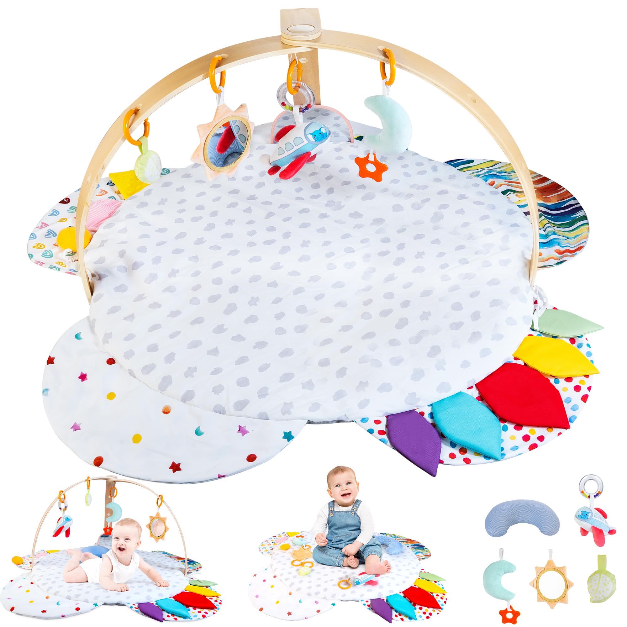 Baby Play Gym & Activity Mat | Stage-Based Developmental