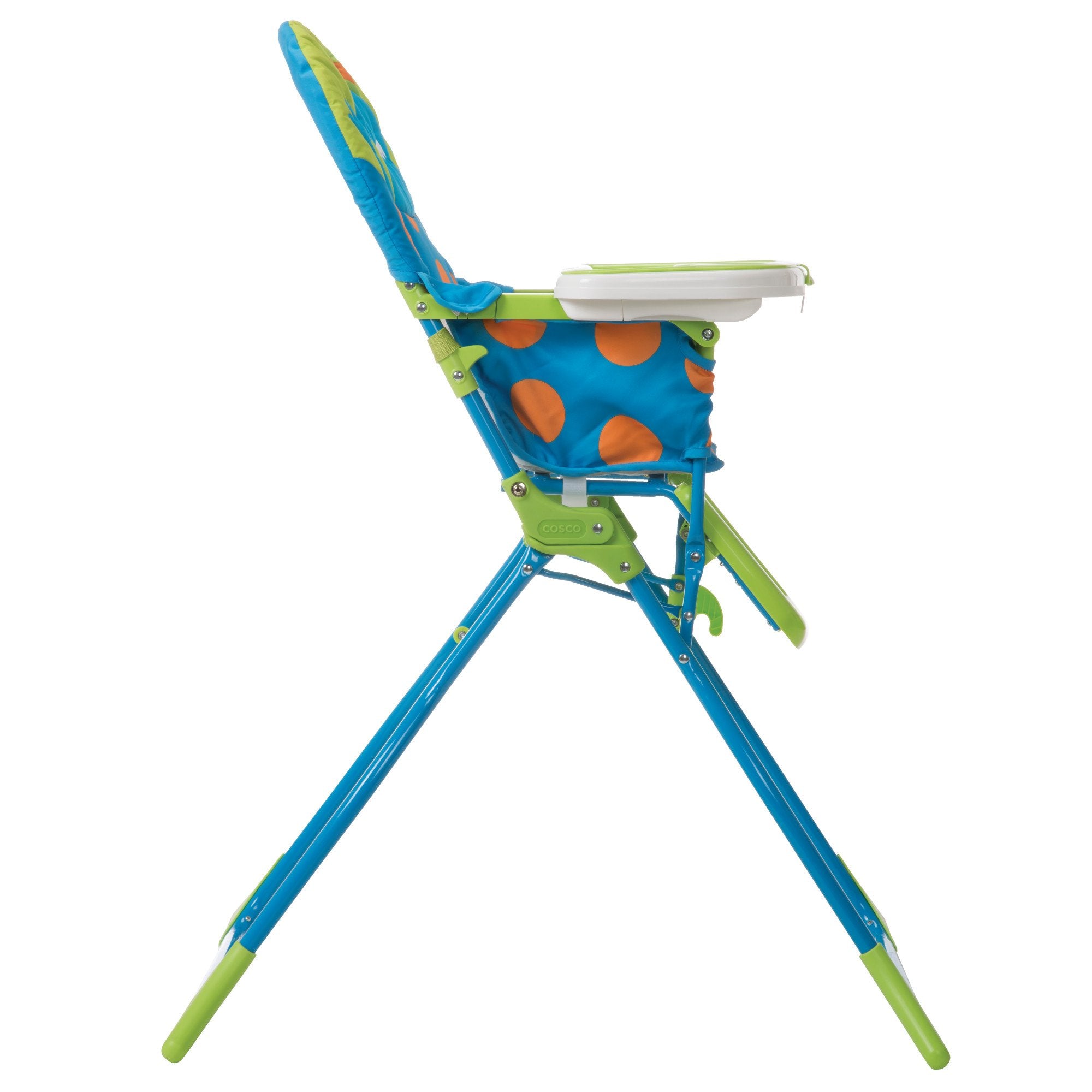 Folding High Chair with 3-Position Tray