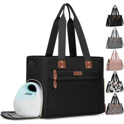 Bag Tote for Working Mom, Large Travel Diaper Tote for Mom