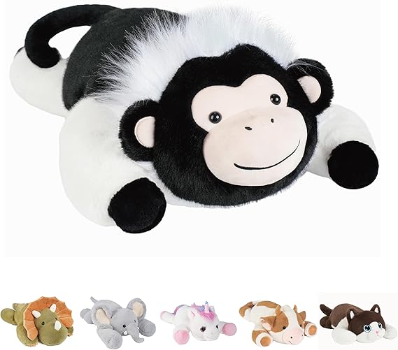 Weighted Stuffed Animals Elephant - 25" Big Stuffed Animal Toy Pillow for Kids & Adults