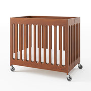 Foundations Boutique Folding Mini Baby Crib - Compact