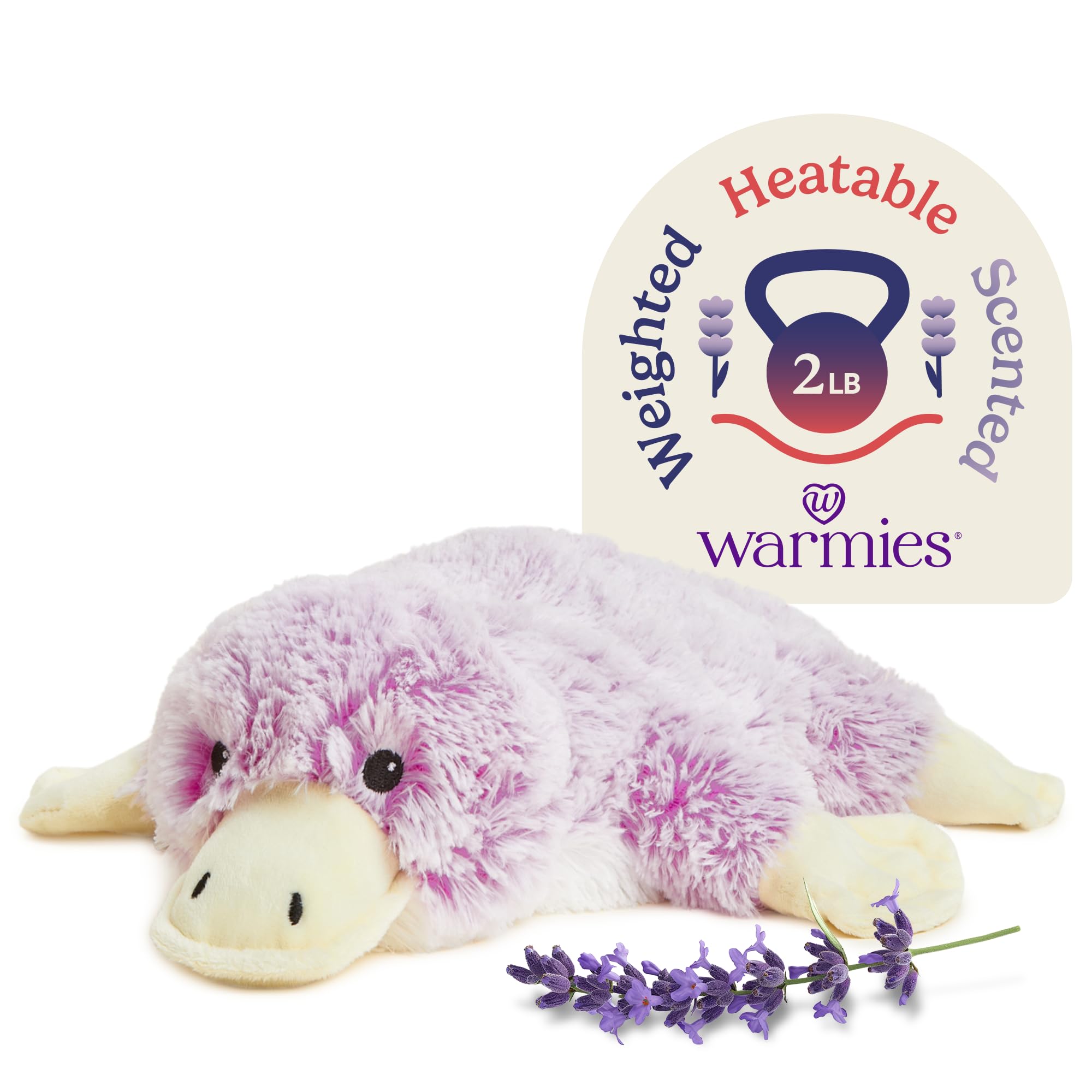 Microwavable & Weighted Stuffed Animals, Platypus