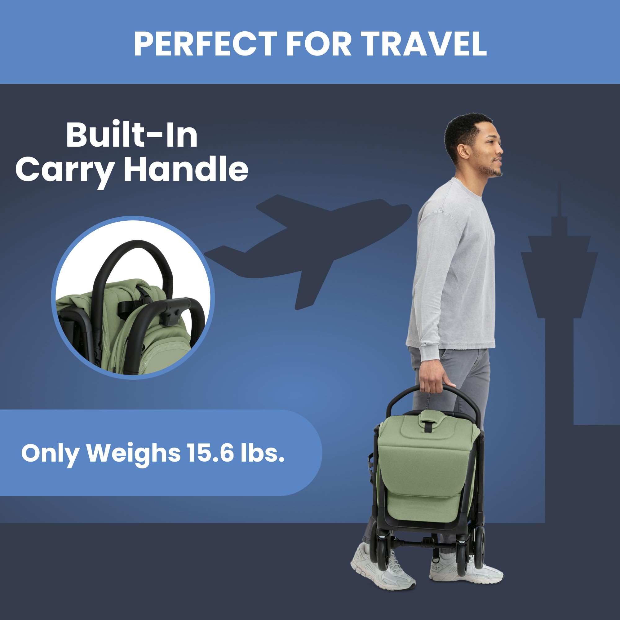 Icon Ultra Compact Lightweight Everyday & Travel Stroller