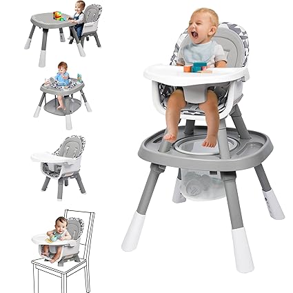 15-in-1 Convertible High Chair, 2-in-1 Baby Highchair & Activity