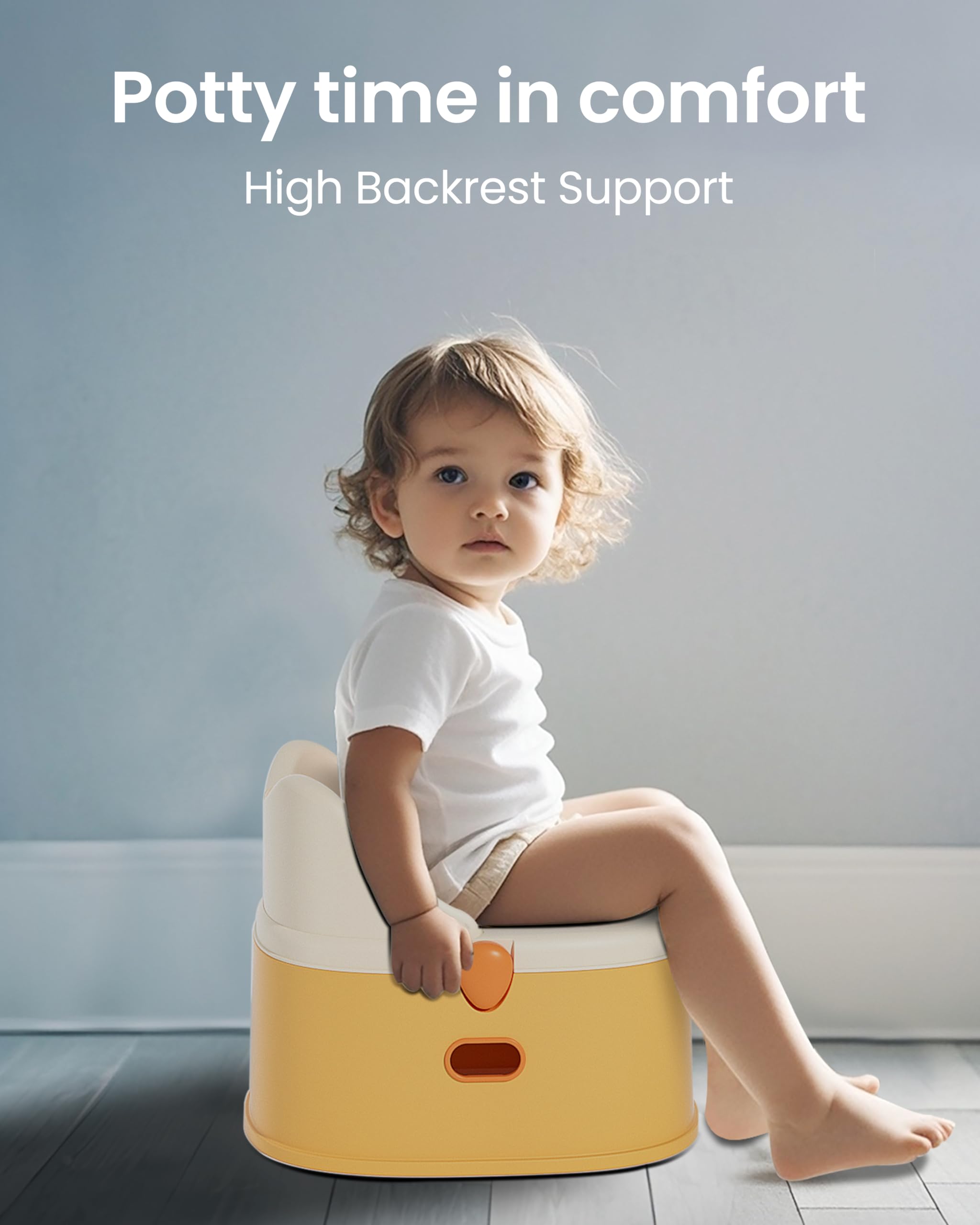 3-in-1 Toddler Potty Training Toilet for Boys and Girls with Soft Cushion Multi-use Baby Potty Chair for Toddlers 1-3 Training Potty Seat Toddler Toilet Baby Potty Training Seat with Step Stool