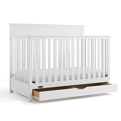Shiloh 5-in-1 Convertible Crib & Changer with Drawer (Driftwood)