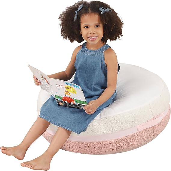 Macaron Bean Bag Chair for Kids and Teens