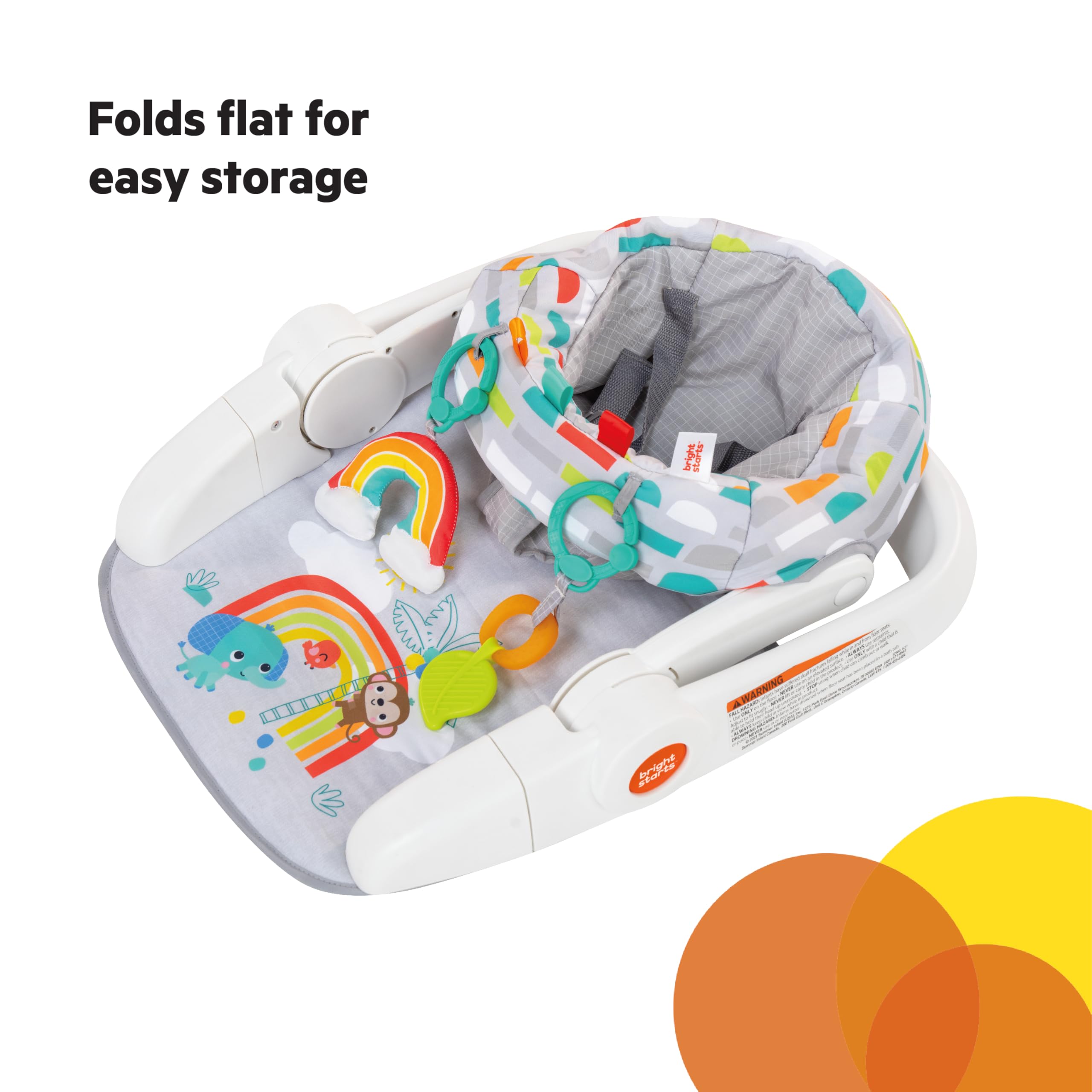 Baby Floor Seat with 2-Position Support
