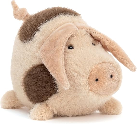 Higgledy Piggledy Old Spot Pig Stuffed Animal, Huge 15.5 inches - Farmyard Plush Toy